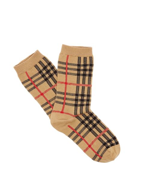 burberry men socks|burberry check socks.